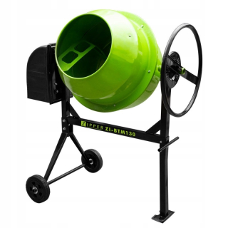 Miešačka - Miešačka na betón Mixér na zips ZI-BTM130 130L, 230V
