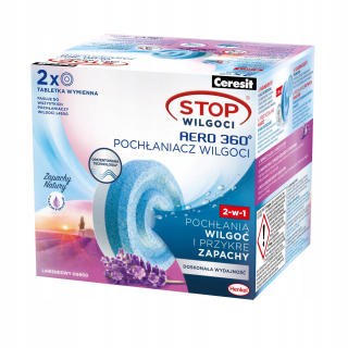 Odvlhčovač - Ceresit Stop Moisture AERO Lavenda tablety 2x450g