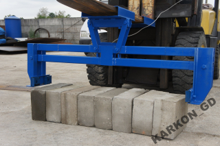 Miešačka - Uchopovač blokov KARKON KS-8 bez hydrauliky