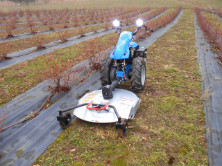 Sada záhradného náradia - Ručný traktor BCS 740, mulčovacia kosačka