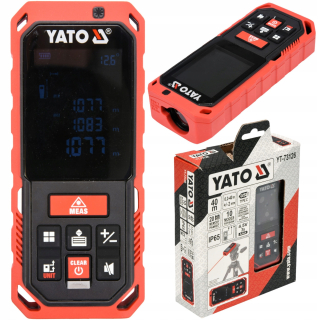 Diaľkomer - Laserový diaľkový radič, meter 0.2-40m Yato YT-73126