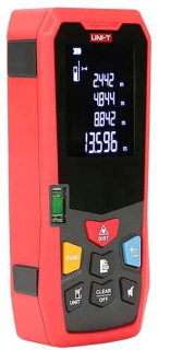 Diaľkomer - ROZHODAFINNÝ laserový digitálny meter UNI-T LM 40 m