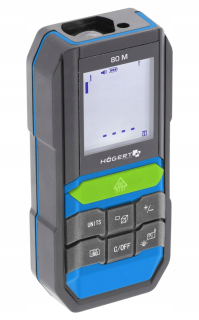 Diaľkomer - Lásko Laserové meter 80 m Hogert HT4M324