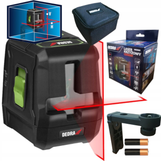 Krížový laser - Dedra Laser Cross Level 20M + CASE + RULD