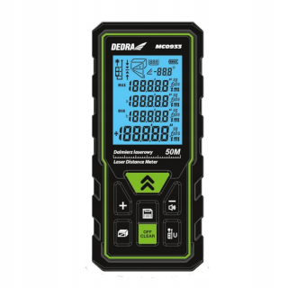 Diaľkomer - Laserový diaľkomer DEDRA MC0933 do 50 m