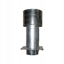 Deflátor pozinkovaný s doskou 120 mm