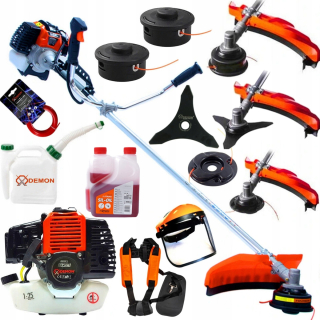 Krovinorez -  DEMON KIT RQ580 Spaľovacia kosačka MOWER + OIL