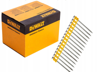 Klince štandardné STD 2,6 × 45mm na pásku pre použitie s klincovačkou DCN890