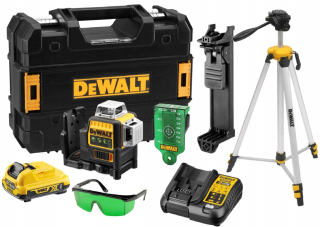 Krížový laser - DEWALT CROSS LASER 360 DCE089D1G TRIPOD 184CM