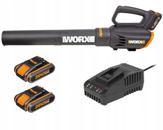 Píla na - LISTOVÝ FUKAČ 20V 120KM / H + 2AKU WORX WG547E.1