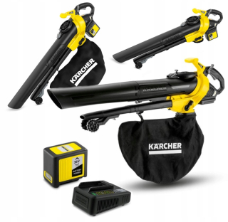 Akumulátorový fúkač listí Karcher BLV 36 240 s akumulátorom a rýchlonabíjačkou