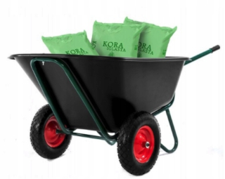 Veľké záhradné kolesové koleso kolesá XXL 310l Trolley