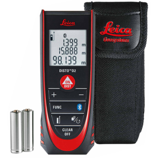 Nivelak - 100 m Bluetooth laserový diaľkomer LEICA DISTO D2