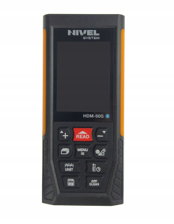 Nivelak - Laserový diaľkomer 50m zelený Nivel HDM-50G
