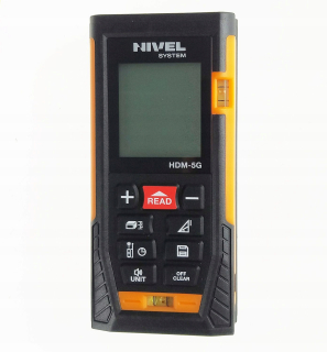 Nivelak - Laserový diaľkomer 50m zelený Nivel HDM-5G