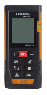 Nivelak - Laserový diaľkomer 70m zelený Nivel HDM-7G