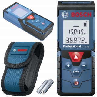 Diaľkomer - Laserový rozsah BOSCH GLM 40 IP54 + CASE