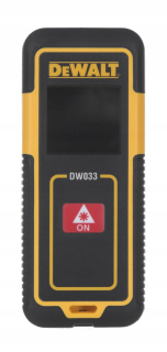 Nivelak - Laserový diaľkomer DeWalt DW033-XJ (30 m)