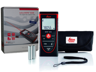 Diaľkomer - Nivelak - Laserové meradlo laserového diaľkomeru LEICA Disto D210