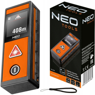 Diaľkomer - ROZHODAFINNÝ laserový merač s podsvietením 40m neo