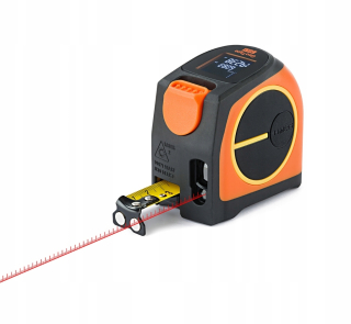 Diaľkomer - Laserový radička s 5M geo-fennel geotape pásky
