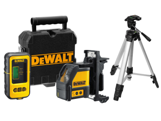 Krížový laser - DEWALT DW088KD Cross Laser Detektor 50m + statív