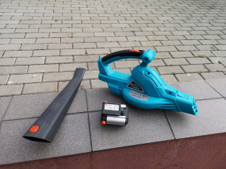 Píla na - Ventilátor pre listy 18-Li Accujet (s batériou)