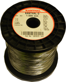 Rezačka na polystyrén - Odporový drôt KANTHAL D 1,0 mm 100 metrov VEĽKOOBCHOD