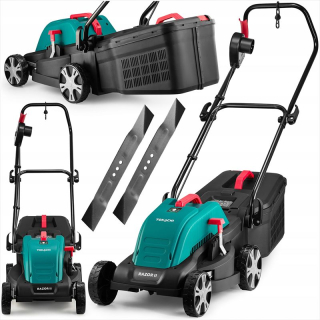 Elektrická kosačka na trávu 33cm výkonná 2000 W Tokachi kôš 30L