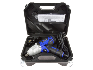 Elektrický rázový uťahovák 1/2" + nástrčky NOVÝ MODEL GEKO G81053