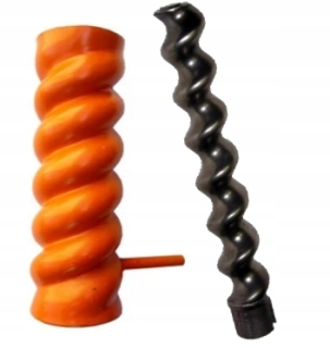 Rovný nástenný stator + rotor D 6-3 TWISTER kompletný