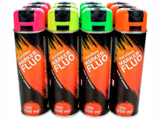 Nivelak -  Surgeo Fluo Geodesy Paint, 12ks Promo