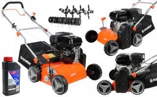 Vertikulátor - OBĽÚBENÝ AERÁTOR / VERTIKULÁTOR 6,5 HP 40 cm 2 VÁLCE