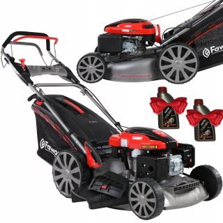 Kosačka benzínová - OBĽÚBENÁ benzínová kosačka na trávu 6,5 HP! JAZDA 5v1!