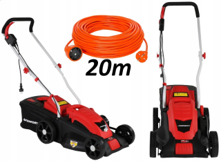 Kosačka elektrická - OBĽÚBENÁ PRO INDUKČNÁ Kosačka GTK 1400 W + 20 m