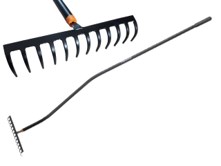 Hrable -  FISKARS Záhradné hrable ERGO 160cm 135 400