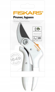 Nožnice - Dvojlistové nože FISKARS P57 biele 1026916