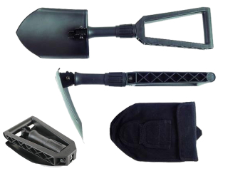 Lopata - FISKARS Skladacia lopata + kryt 131320 BIWAK