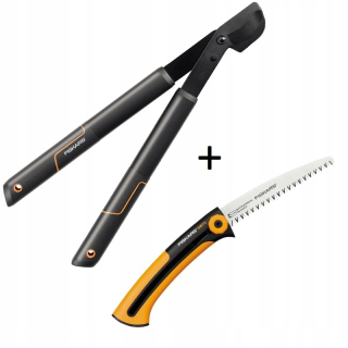 Nožnice - FISKARS Sada nožníc L28 + píla SW73