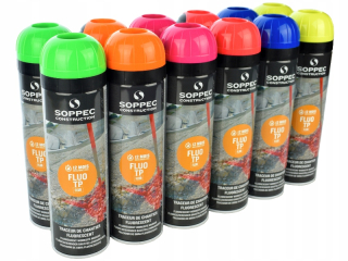 Nivelak -  Soppec geodetická farba 500ml FLUO BALENIE 48 ks