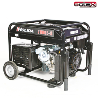 Elektrocentrála - Generátora 7kW Power Generator 230 Strong !!!