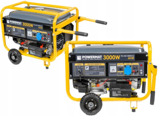 GENERÁTOR GENERÁTOR SADA 3000 W ELEKTRICKÝ ŠTART