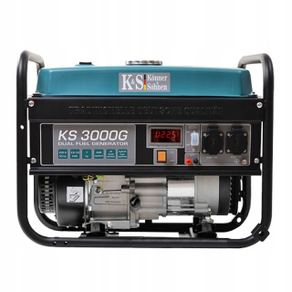 Elektrocentrála - Hybridný generátor (Benzyna / LPG) 2.6KW 230 KS 30