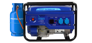 Prenosný jednofázový plynový generátor Thunder 3000 W