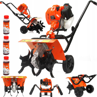Kultivátor - 2T SOIL TILLER STRONG benzínový kultivátor pôdy