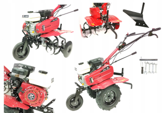Kultivátor -  RYBÁR PÔDY KULTIVÁTOR VÝKON 7KM TRAKTOR DIVOKÁ PLÁŠŤ