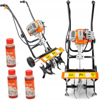 Kultivátor - SPALOVAČ DEVELOPER POWERMAT 5,2KM 34CM 4 NOŽE