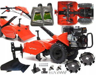 Kultivátor -  Bager XGT65 2L + SADA NA PLÁVANIE KOL