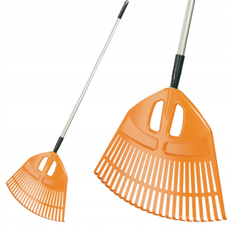 Plastové hrable - 496mm - EXPERT ALU Orange