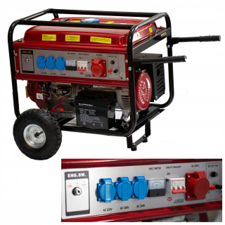 Generátorový agregát 15HP 6KW 230V 400V